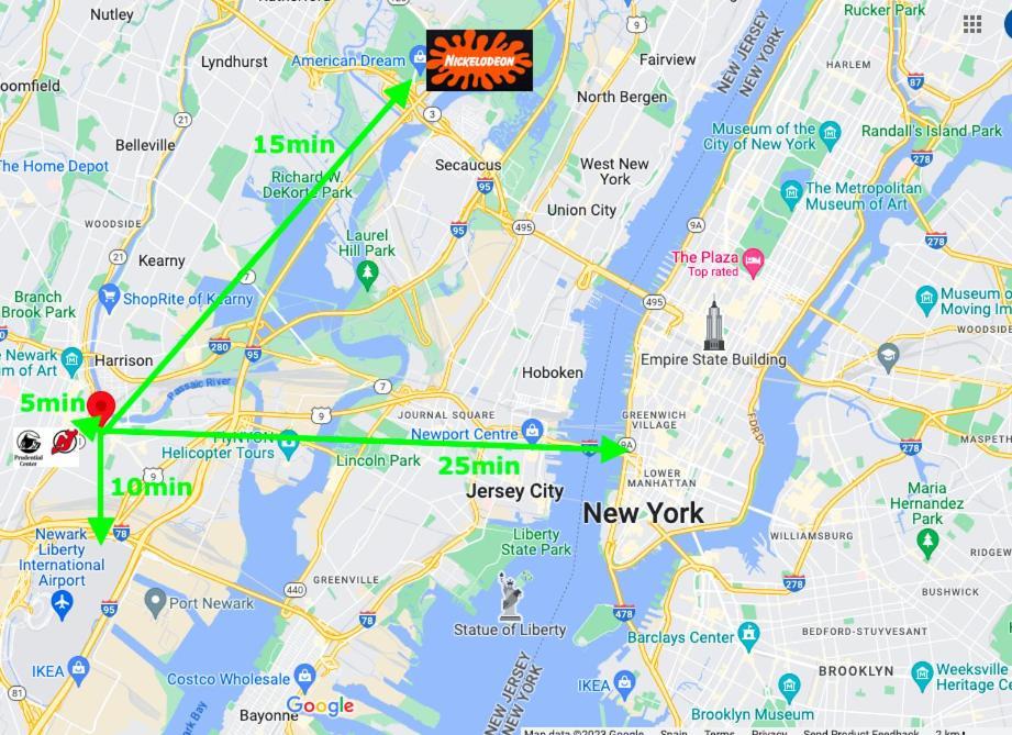 Best Room To Visit Nyc-Subway Access ニューアーク エクステリア 写真